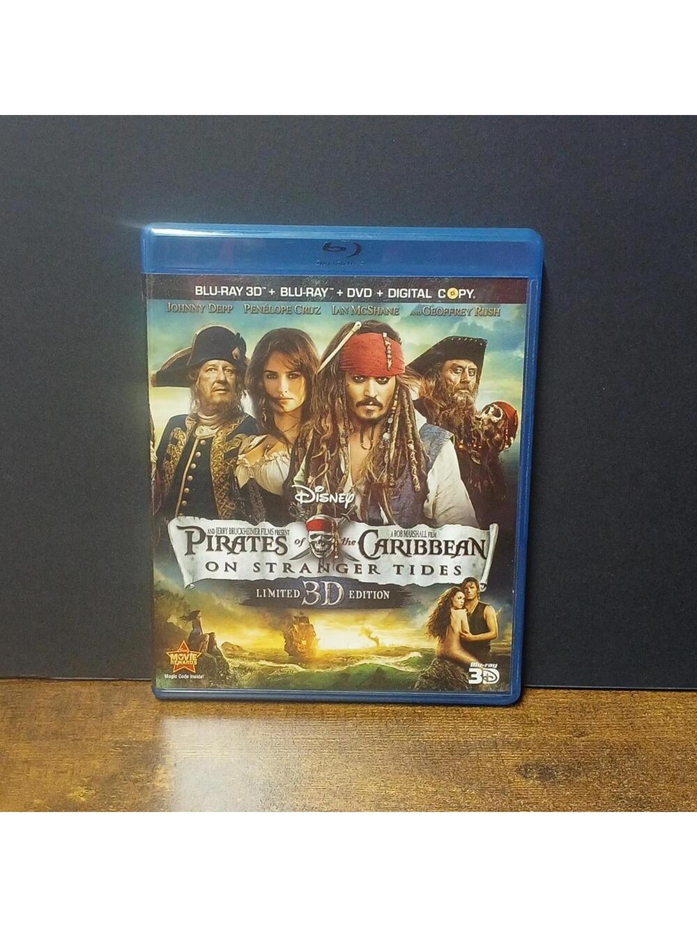 Pirates of the Caribbean: on Stranger Tides 3D, Blu-ray 3D, 2011